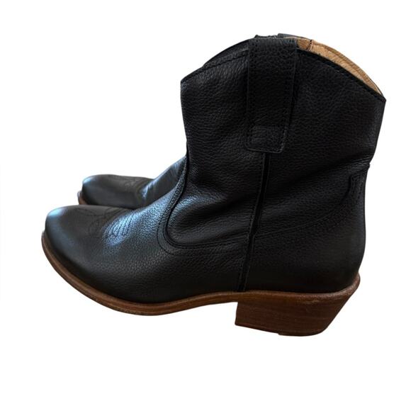 Miz Mooz Carlitos Cowboy Boots in Black – Sz EU38/US 7.5-8 - Picture 8 of 15